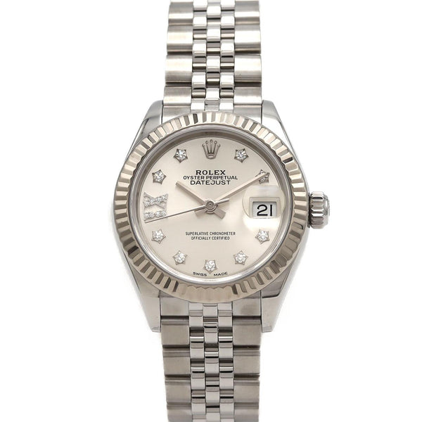 Rolex Datejust Stainless Steel White Gold Watch