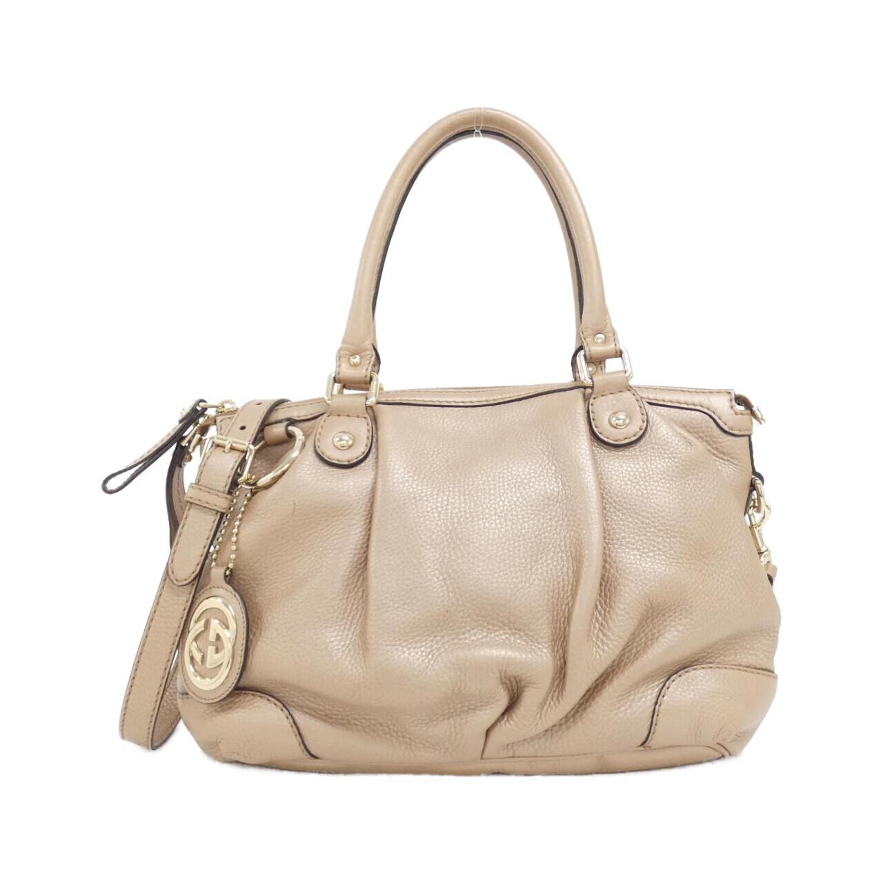 Gucci Metallic Leather Shoulder Bag