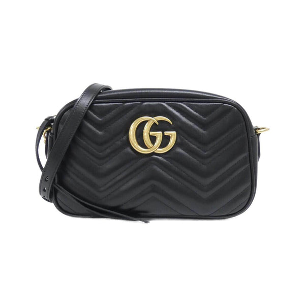 Gucci GG Marmont Quilted Chevron Leather Shoulder Bag