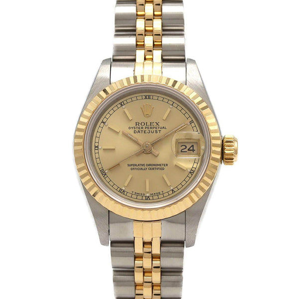 Rolex Datejust Stainless Steel Yellow Gold Automatic