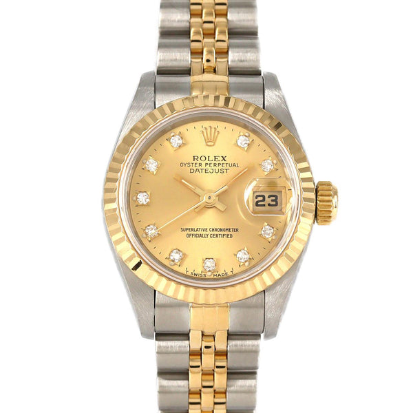 Rolex Datejust Stainless Steel Yellow Gold