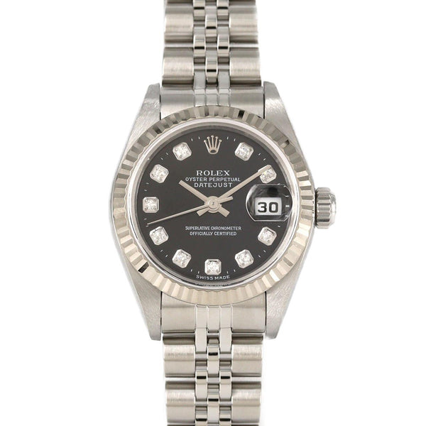 Rolex Datejust Stainless Steel White Gold Automatic