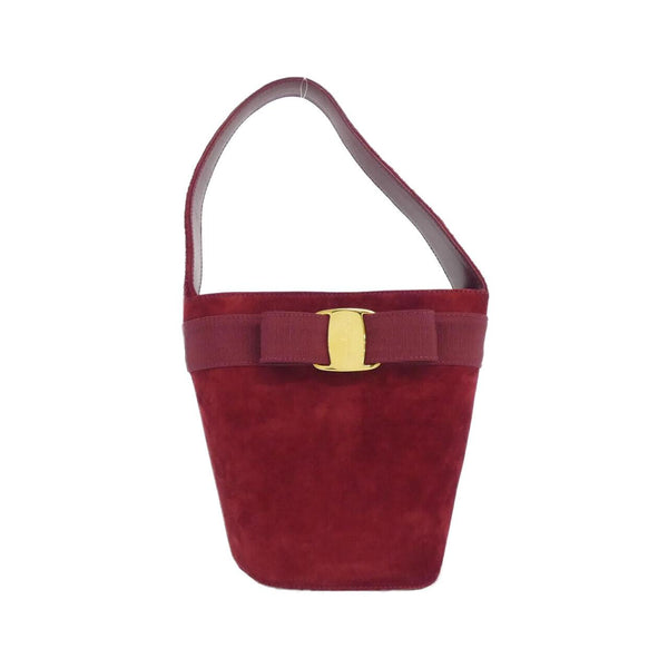 Salvatore Ferragamo Suede Shoulder Bag