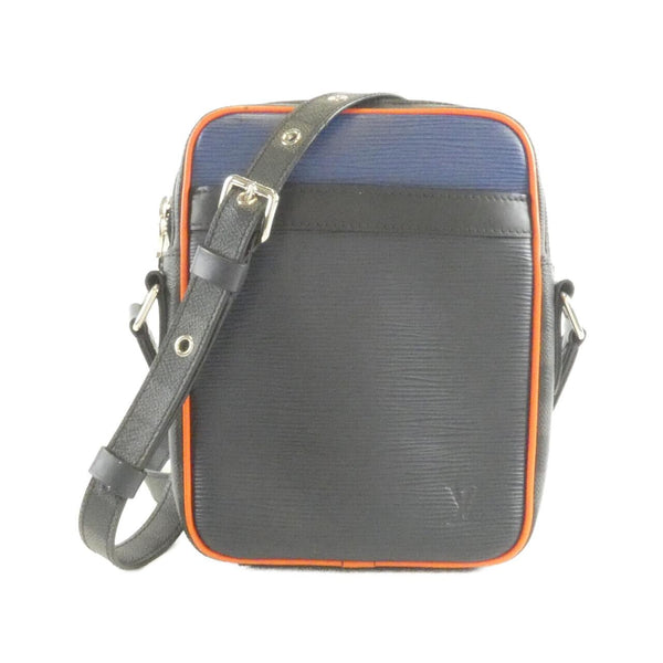 Louis Vuitton Danube Slim Epi Damier Graphite Coated Canvas Calf Shoulder Bag