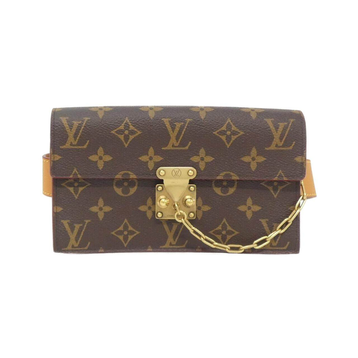 Louis Vuitton S Lock Monogram Belt Pouch
