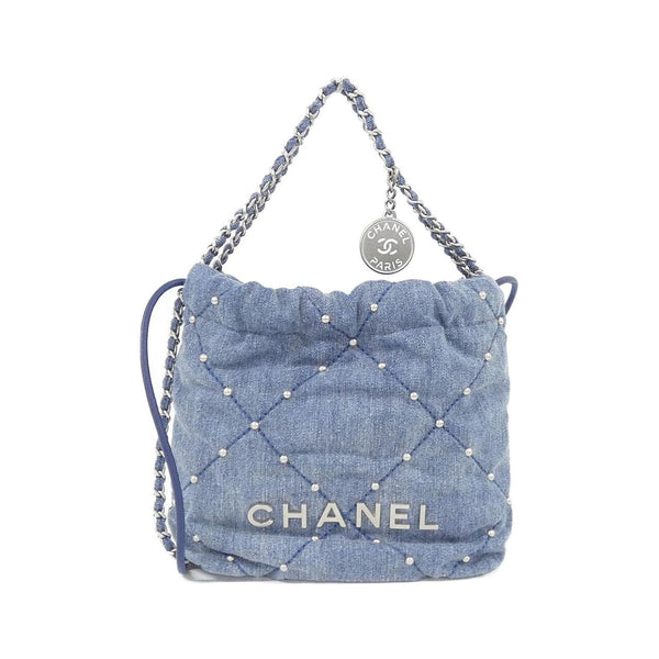Chanel Chanel22 Line Denim Shoulder Bag