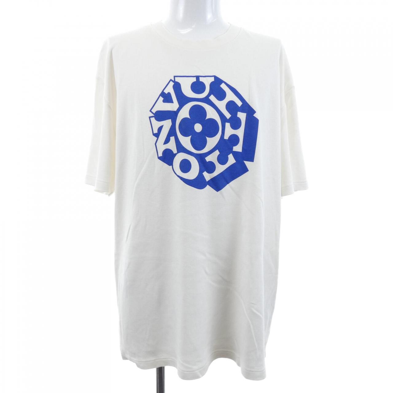 Louis Vuitton Print Signature Cotton T Shirt
