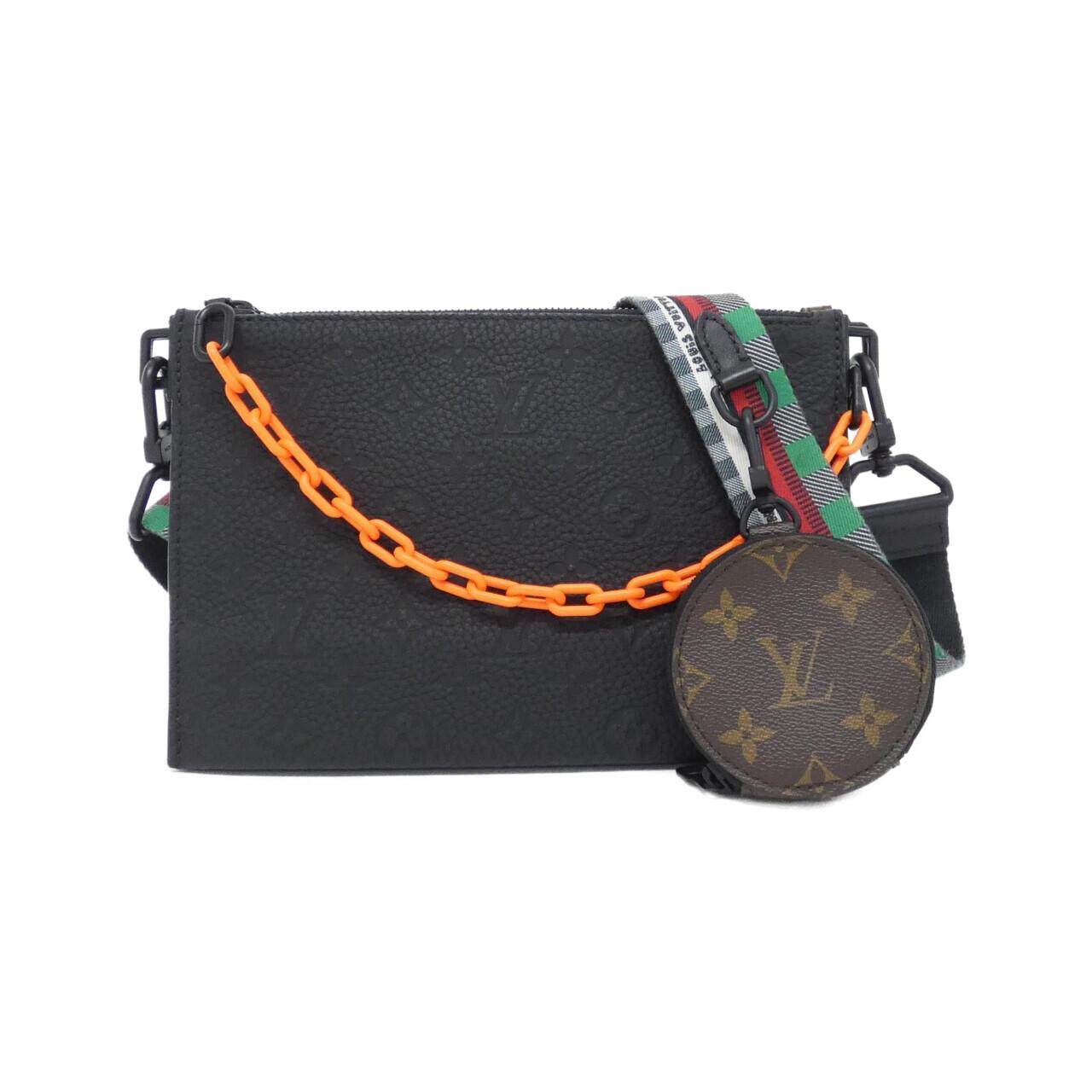 Louis Vuitton Trio Pouch Monogram Taurillon Shoulder Bag