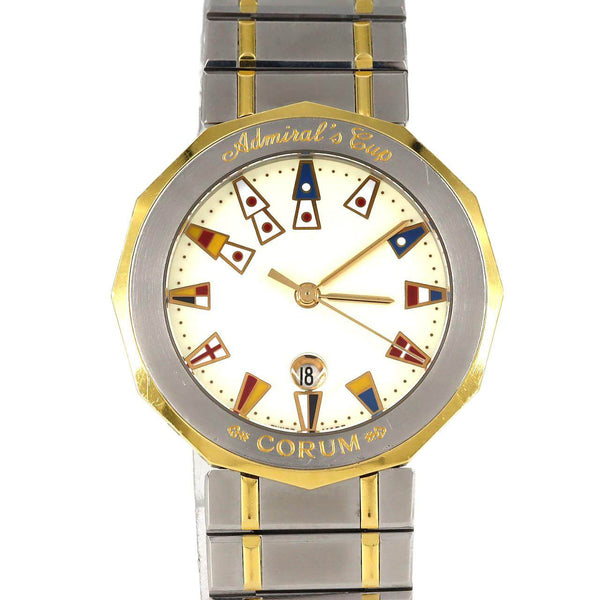 Corum Admirals Cup Stainless Steel Yellow Gold Quartz