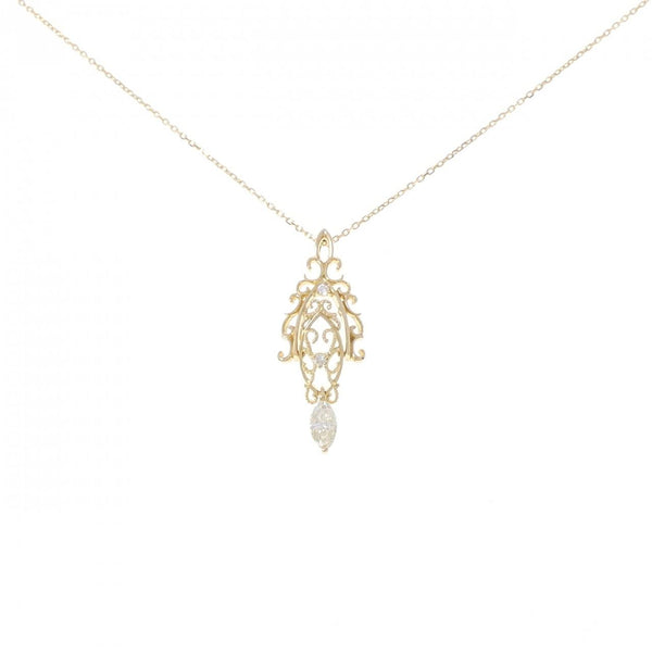 Au750 Diamond Necklace