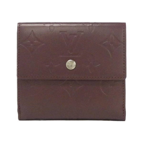Louis Vuitton Monogram Mat Leather Wallet