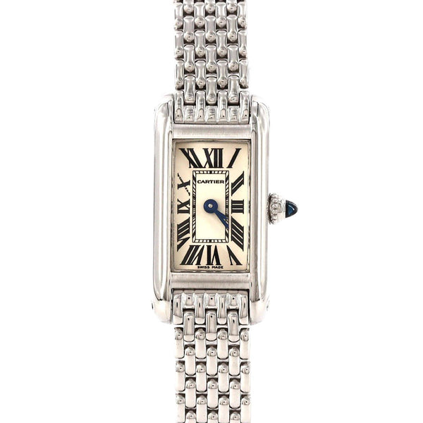 Cartier Tank Allongée White Gold Quartz