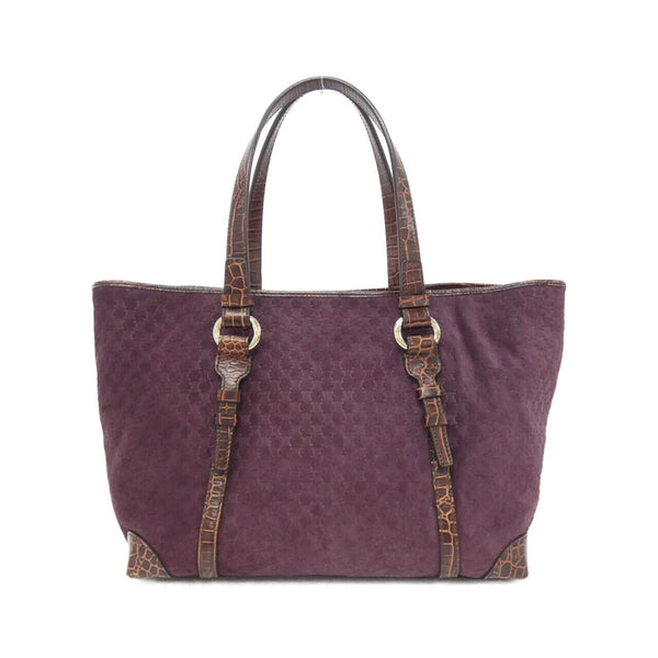 Celine Suede Leather Tote Bag