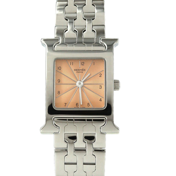 Hermes H Watch Stainless Steel Quartz