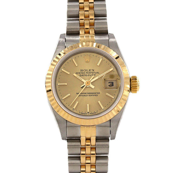 Rolex Datejust Stainless Steel Yellow Gold Automatic