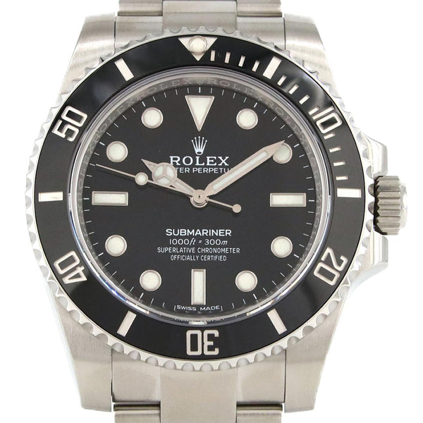 Rolex Submariner Stainless Steel Mens