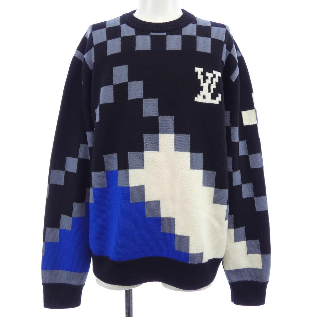 Louis Vuitton LV Fair Isle Macro Crew Neck Knit