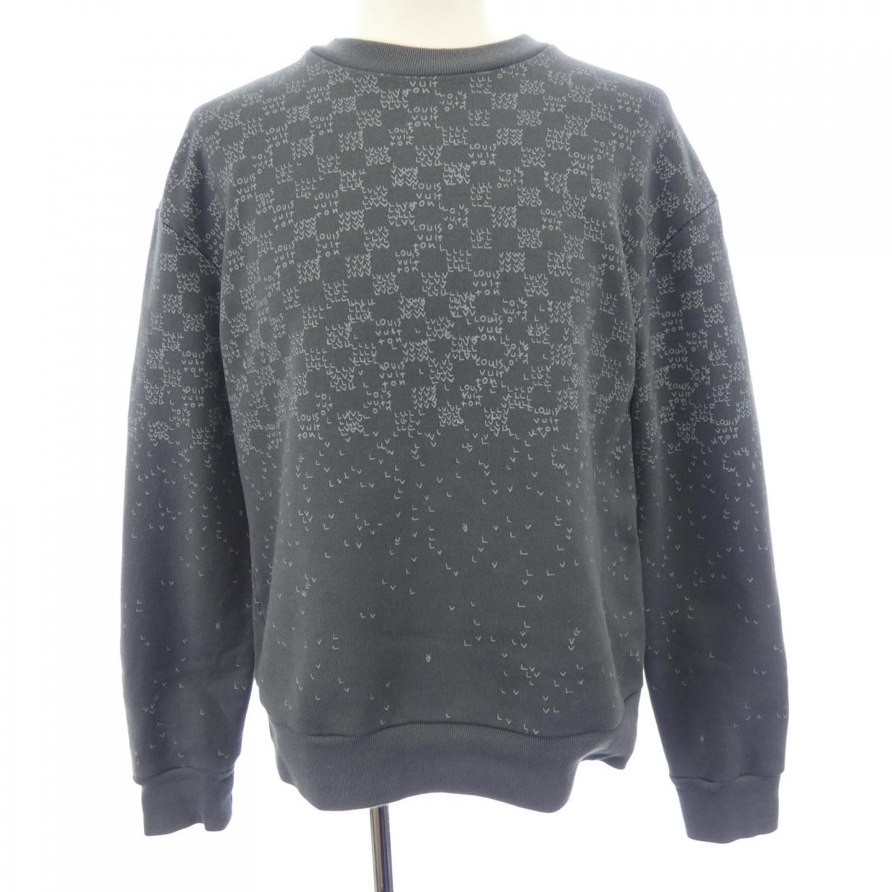 Louis Vuitton Damier Spread Printed Cotton Sweatshirt