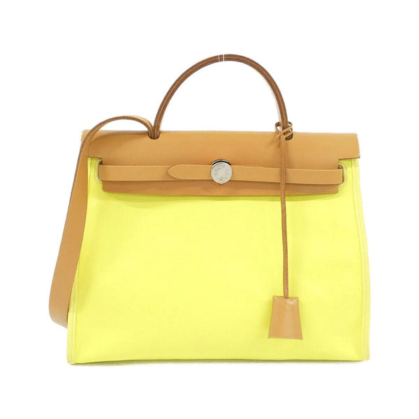 Hermes Herbag Zip PM Toile H Vache Hunter Bag
