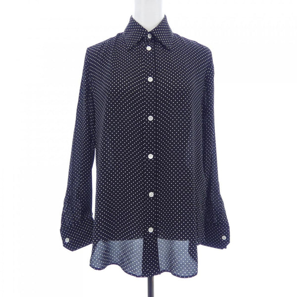 Celine Chiffon Polka Dot Shirt