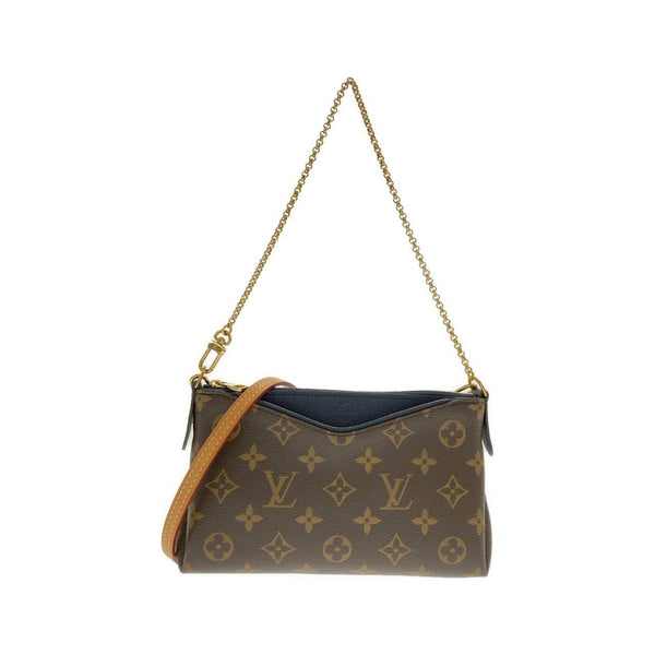 Louis Vuitton Monogram Pallas Clutch Shoulder Bag