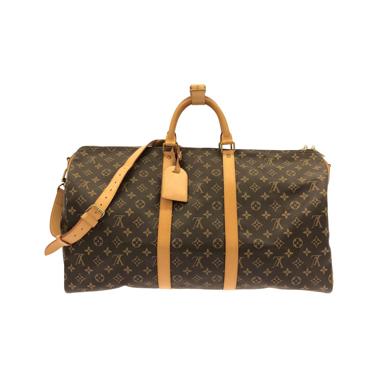 Louis Vuitton Keepall Bandouliere Monogram Boston Bag
