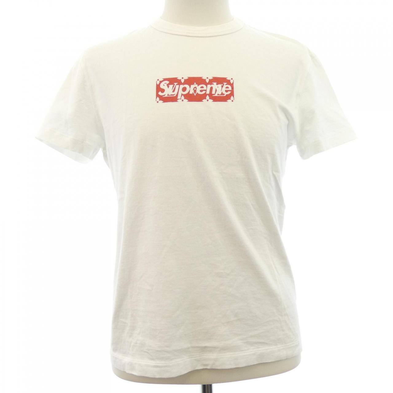 Louis Vuitton Supreme Box Logo Cotton T Shirt