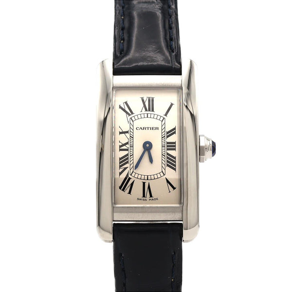 Cartier Tank Américaine Stainless Steel Quartz Watch