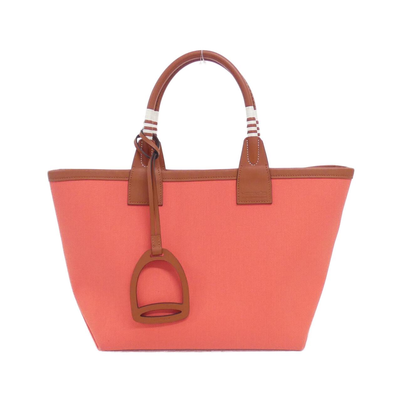 Hermes Steeple25 Toile Military Swift Bag