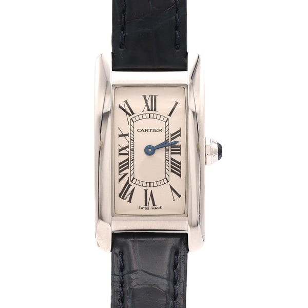 Cartier Tank Americaine White Gold Quartz
