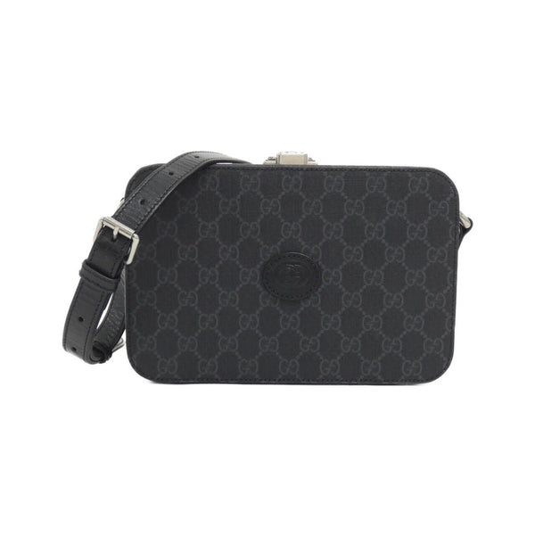 Gucci Interlocking G GG Supreme Canvas Shoulder Bag