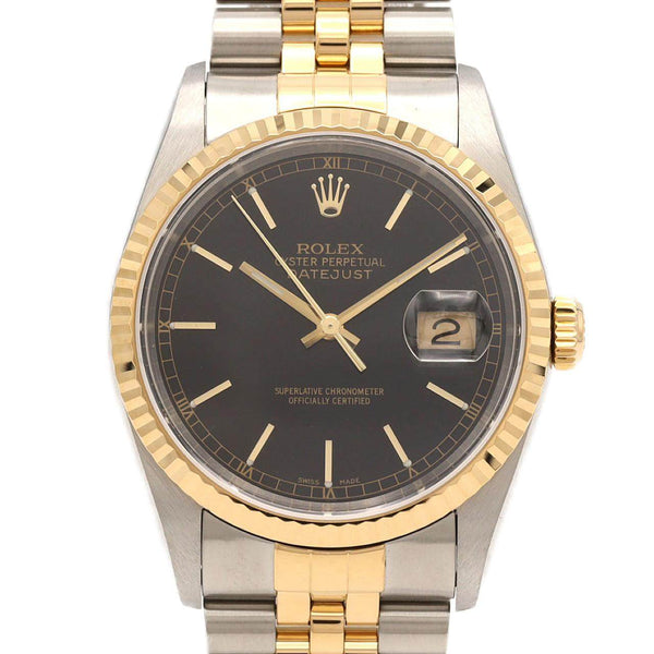 Rolex Datejust Stainless Steel Yellow Gold