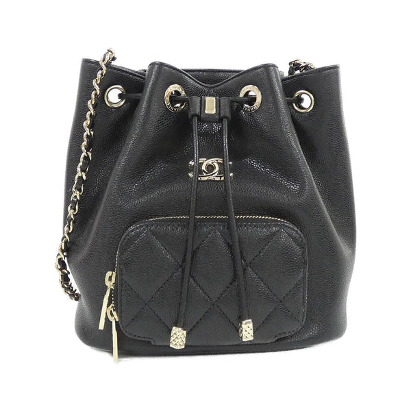 Chanel Caviar Skin Shoulder Bag