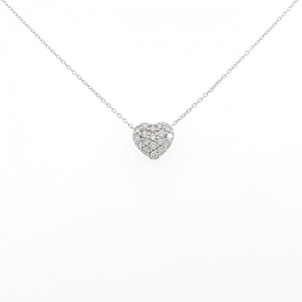 Au750 Diamond Heart Necklace