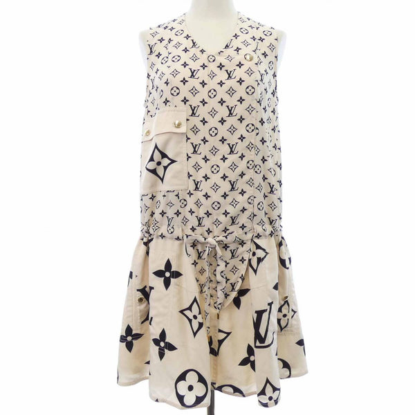 Louis Vuitton Mix Monogram Silk Dress