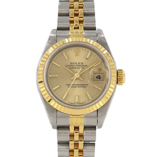 Rolex Datejust Stainless Steel Yellow Gold Automatic