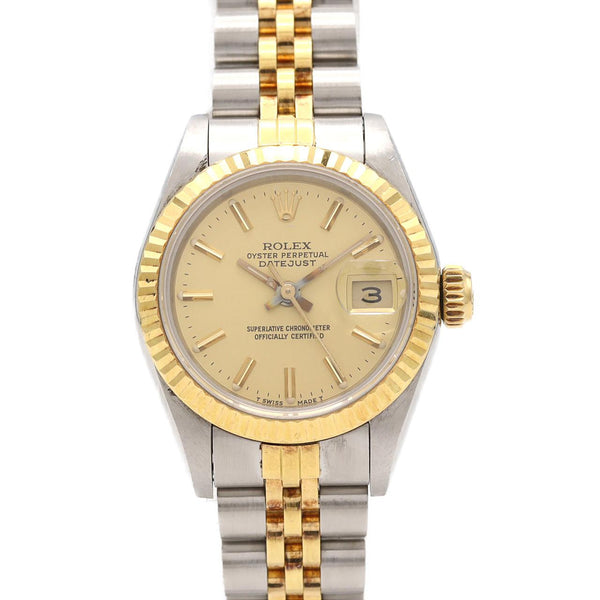 Rolex Datejust Stainless Steel Yellow Gold Automatic