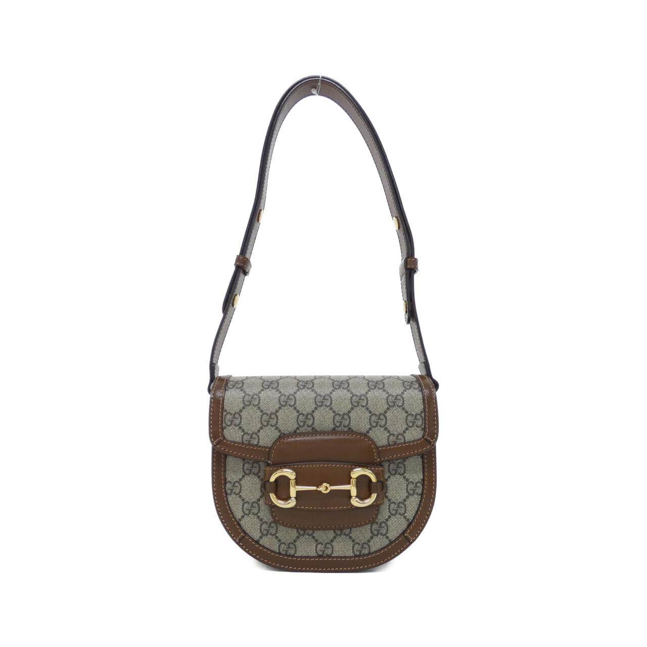 Gucci Horsebit 1955 GG Supreme Shoulder Bag