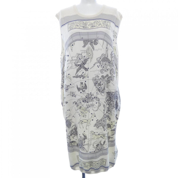 Hermes HEMISPHARIUM COELI BOREALE silk dress42
