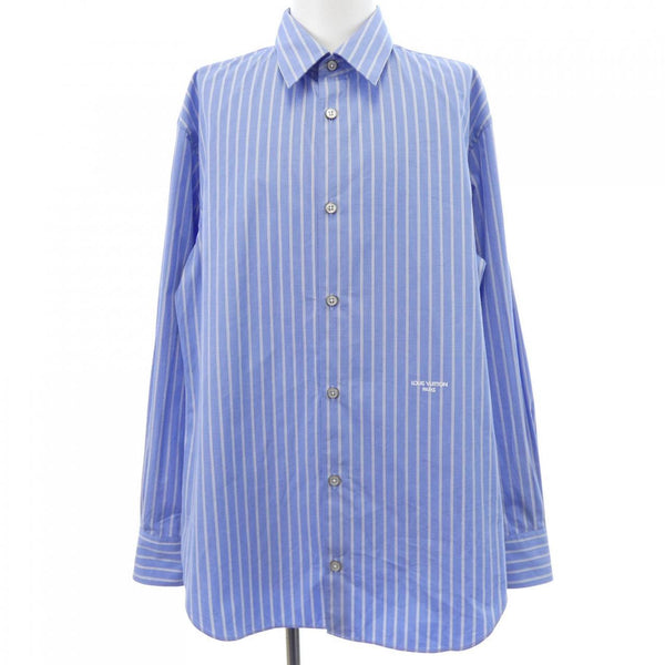 Louis Vuitton Jacquard Pinstripe Long Sleeve Shirt