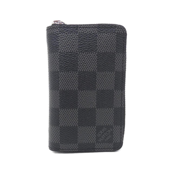 Louis Vuitton Zippy Coin Purse Damier Graphite Coin Case