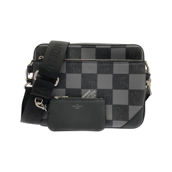 Louis Vuitton Damier Checkerboard Trio Messenger Calf Shoulder Bag
