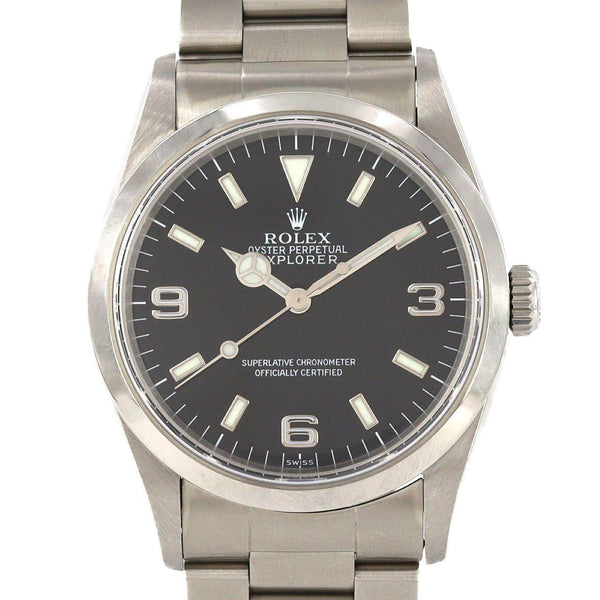Rolex Explorer I Stainless Steel Watch