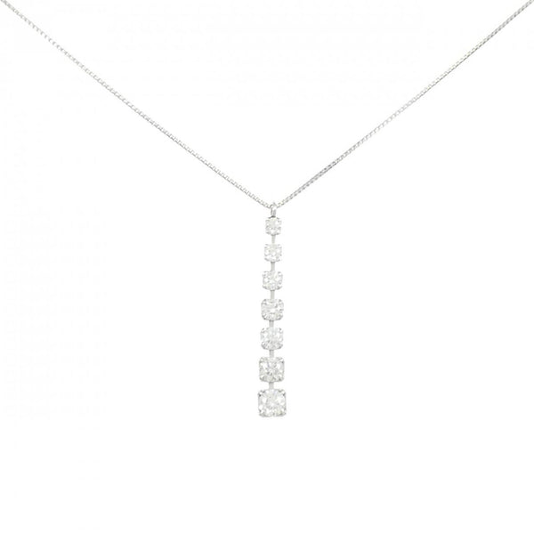 Pt850 Diamond Necklace