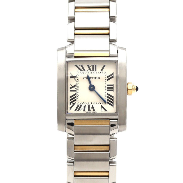 Cartier Tank Francaise Stainless Steel x Yellow Gold Quartz