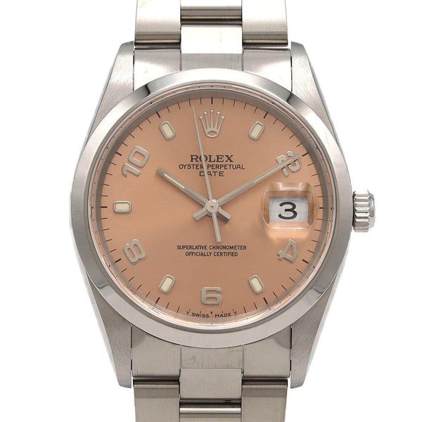 Rolex Oyster Perpetual Date Stainless Steel Watch