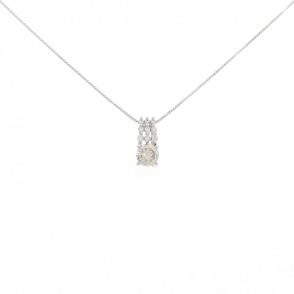Au750 Diamond Necklace