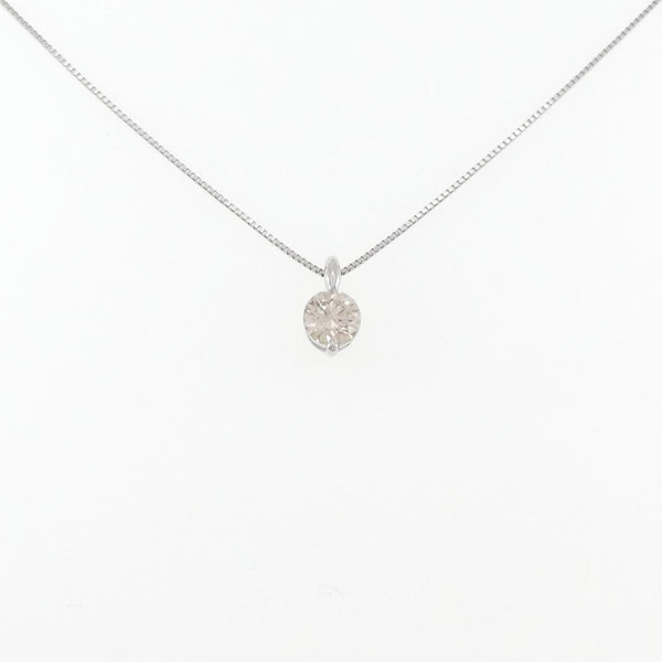 Platinum Diamond Pendant Necklace