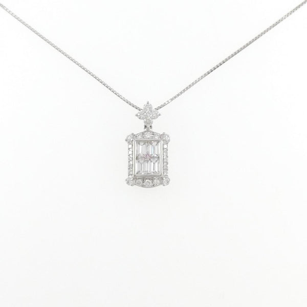 Platinum Pink Diamond Diamond Necklace