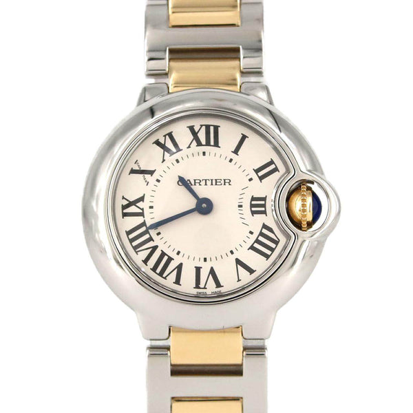 Cartier Ballon Bleu SM Stainless Steel Yellow Gold Quartz